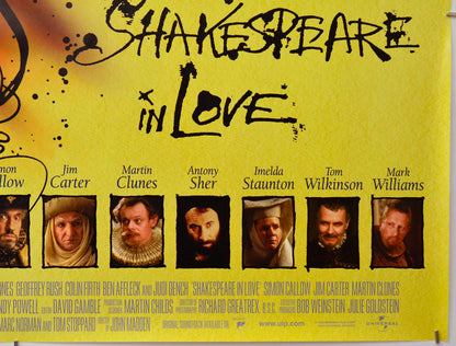 Shakespeare In Love (Bottom Right) Cinema Quad Movie Poster 