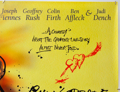 Shakespeare In Love (Top Right) Cinema Quad Movie Poster 