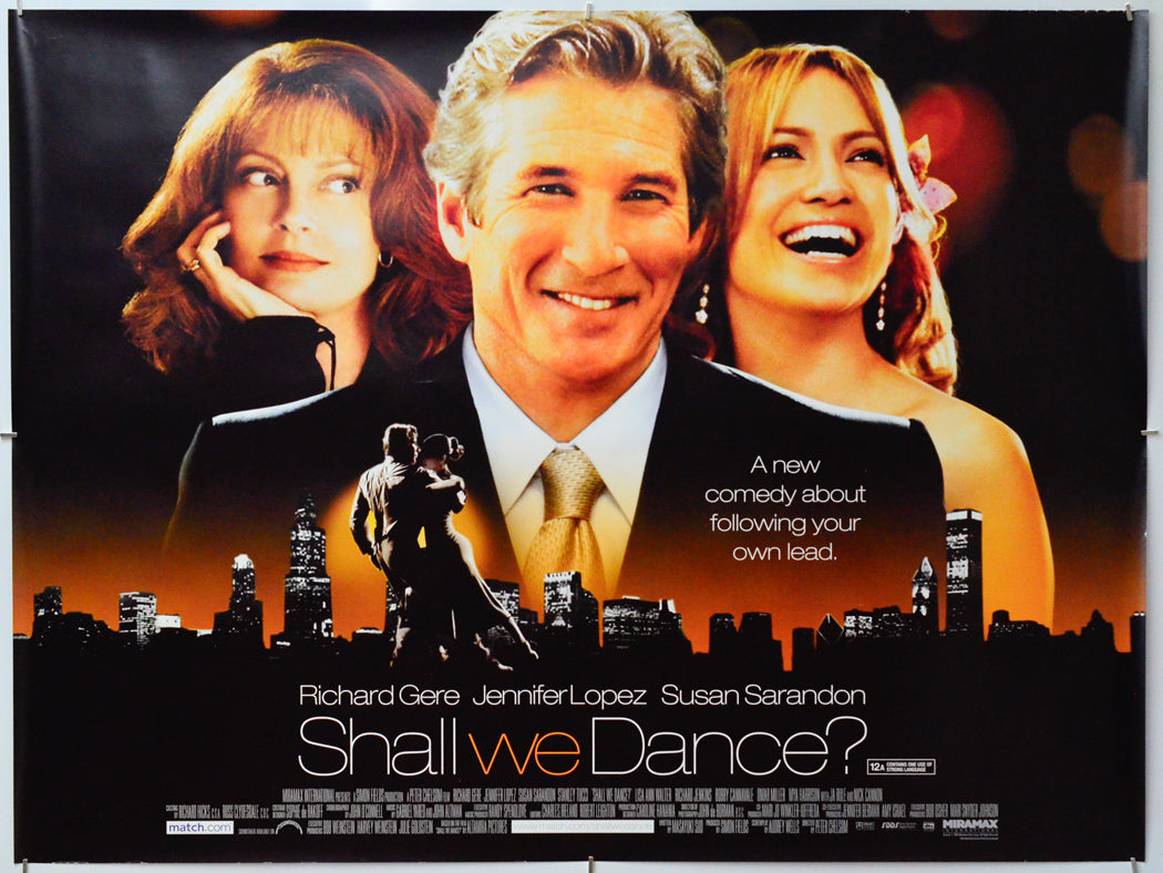 Shall We Dance - Original Quad Poster - Film Poster - Movie Poster