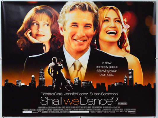 Shall We Dance - Original Quad Poster - Film Poster - Movie Poster