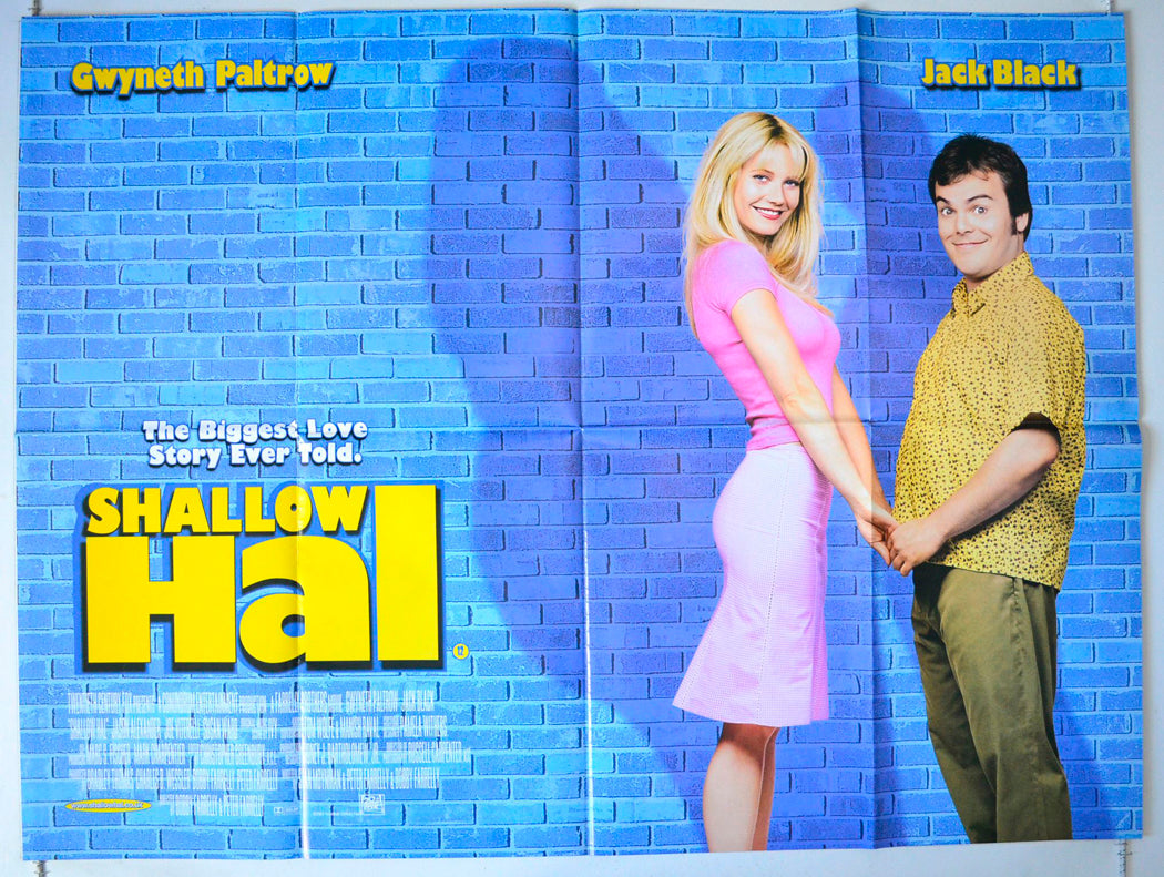 Shallow Hal Original British Quad Poster - Movie Poster