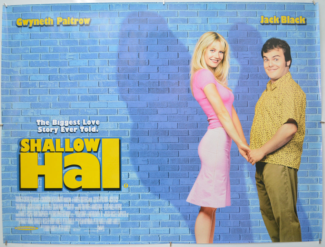 Shallow Hal - Original Quad Poster - Film Poster - Movie Poster