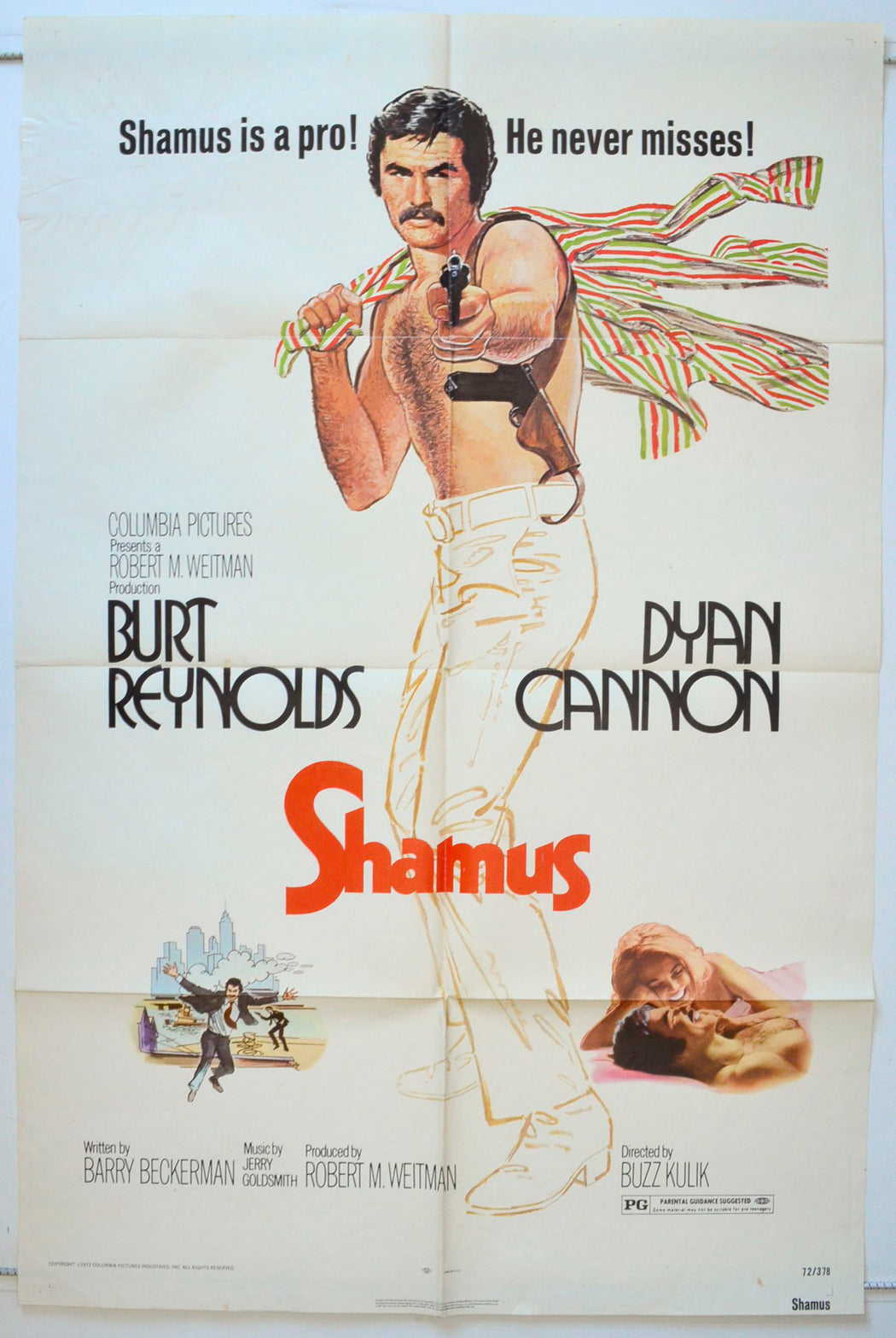 Shamus Original One Sheet Poster - Movie Poster