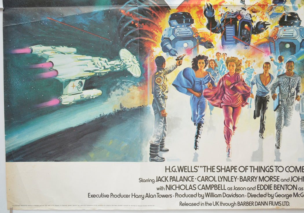 THE SHAPE OF THINGS TO COME (Bottom Left) Cinema Quad Movie Poster 