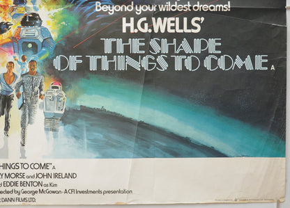 THE SHAPE OF THINGS TO COME (Bottom Right) Cinema Quad Movie Poster 