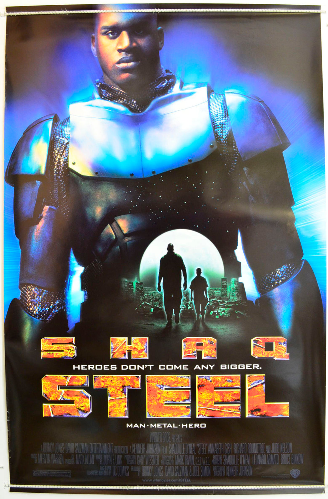 Shaq Steel   (a.k.a. Steel) Original One Sheet Poster - Film Poster - Movie Poster