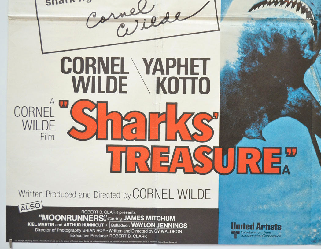 SHARK’S TREASURE (Bottom Left) Cinema Quad Movie Poster 