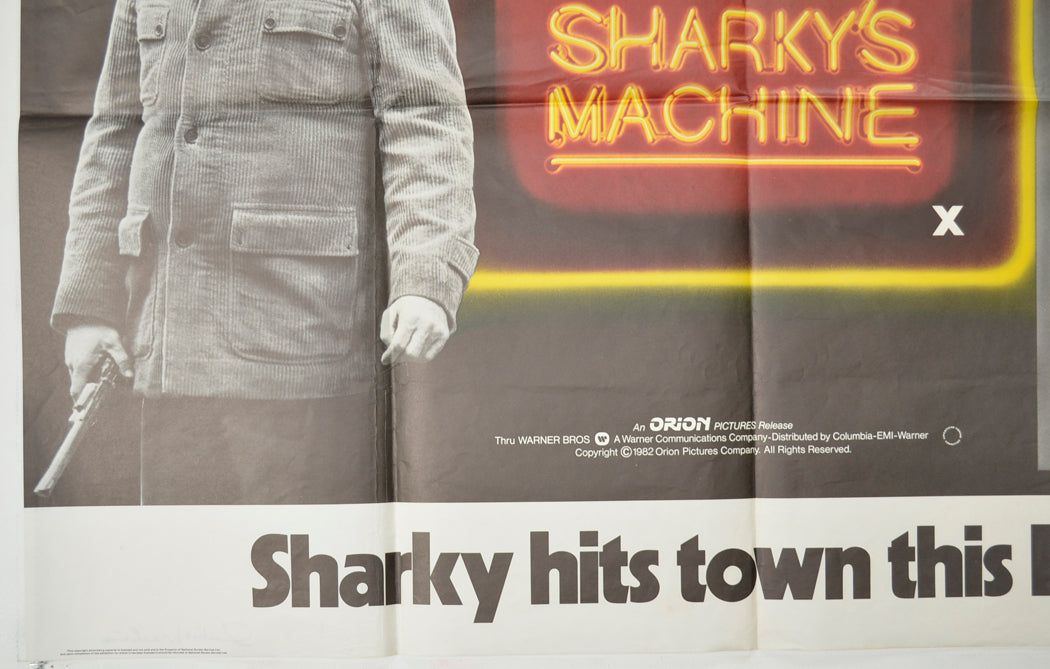 SHARKY’S MACHINE (Bottom Left) Cinema Quad Movie Poster 