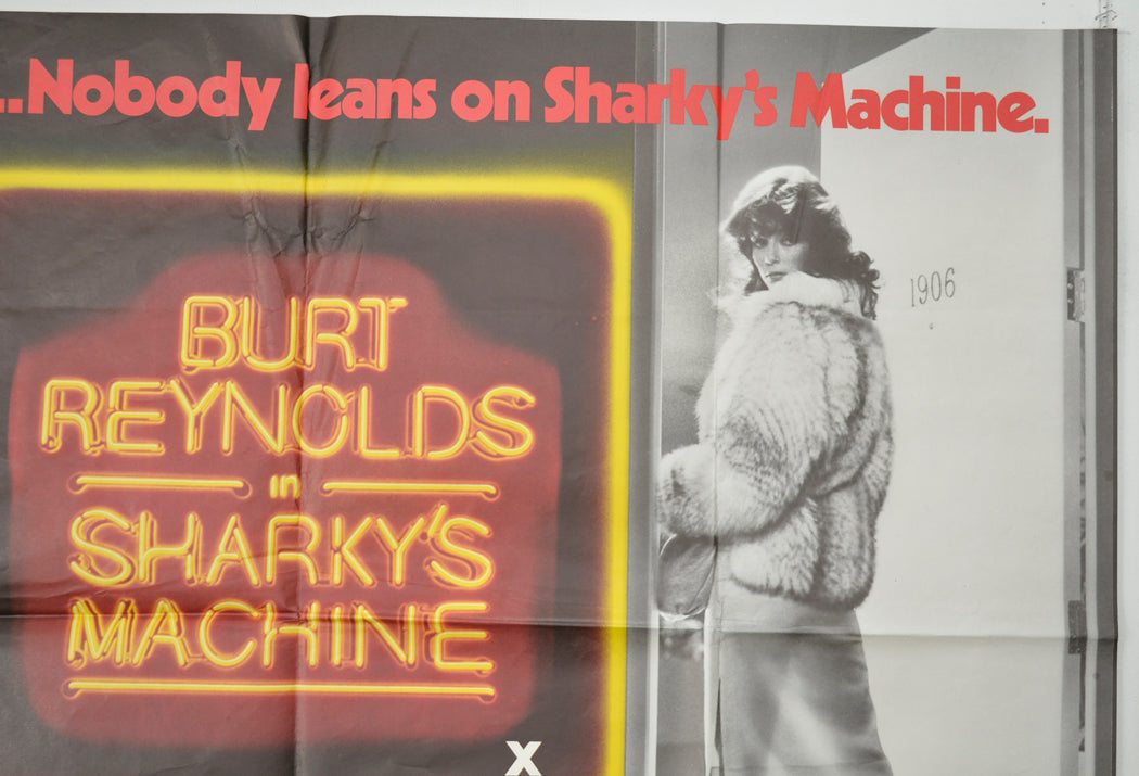 SHARKY’S MACHINE (Top Right) Cinema Quad Movie Poster 