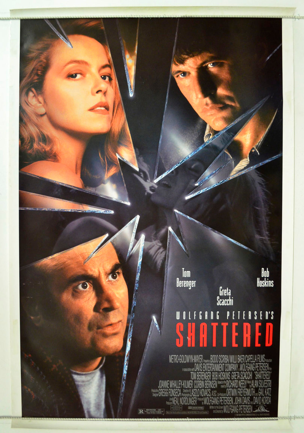 Shattered  Original One Sheet Poster - Film Poster - Movie Poster