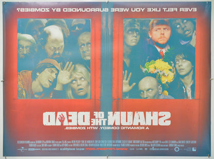 Shaun Of The Dead (Back) Cinema Quad Movie Poster 
