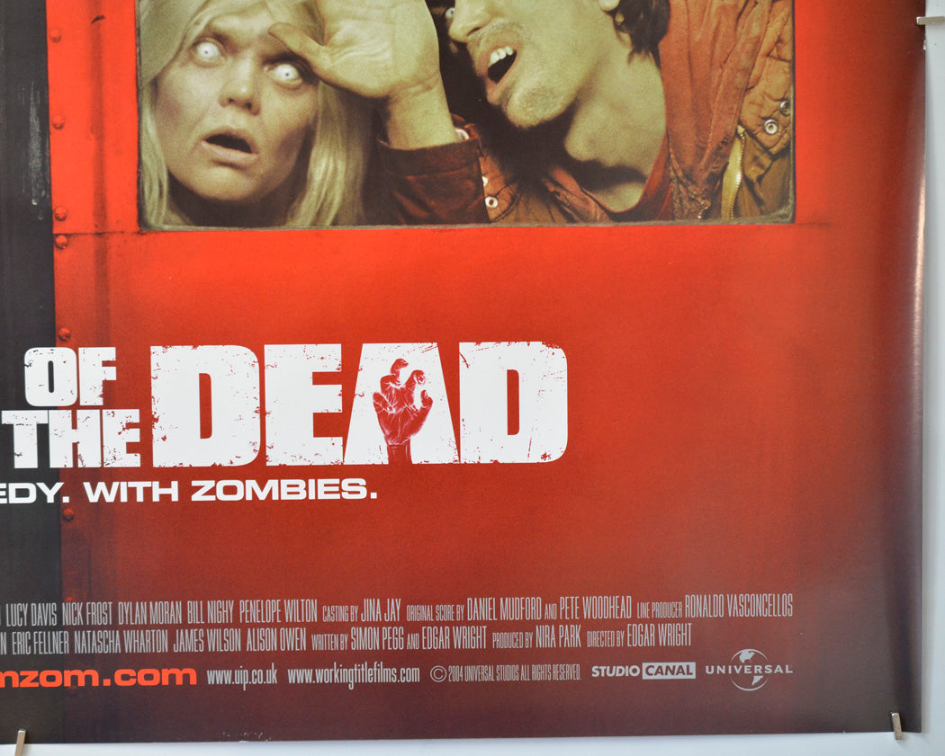 Shaun Of The Dead (Bottom Right) Cinema Quad Movie Poster 