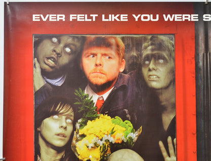 Shaun Of The Dead (Top Left) Cinema Quad Movie Poster 