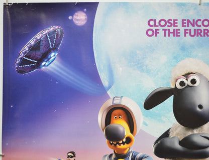 SHAUN THE SHEEP : FARMAGEDDON (Top Left) Cinema Quad Movie Poster 