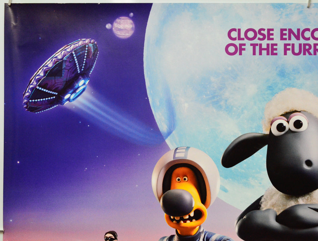 Shaun The Sheep : Farmageddon (Top Left) Cinema Quad Movie Poster 
