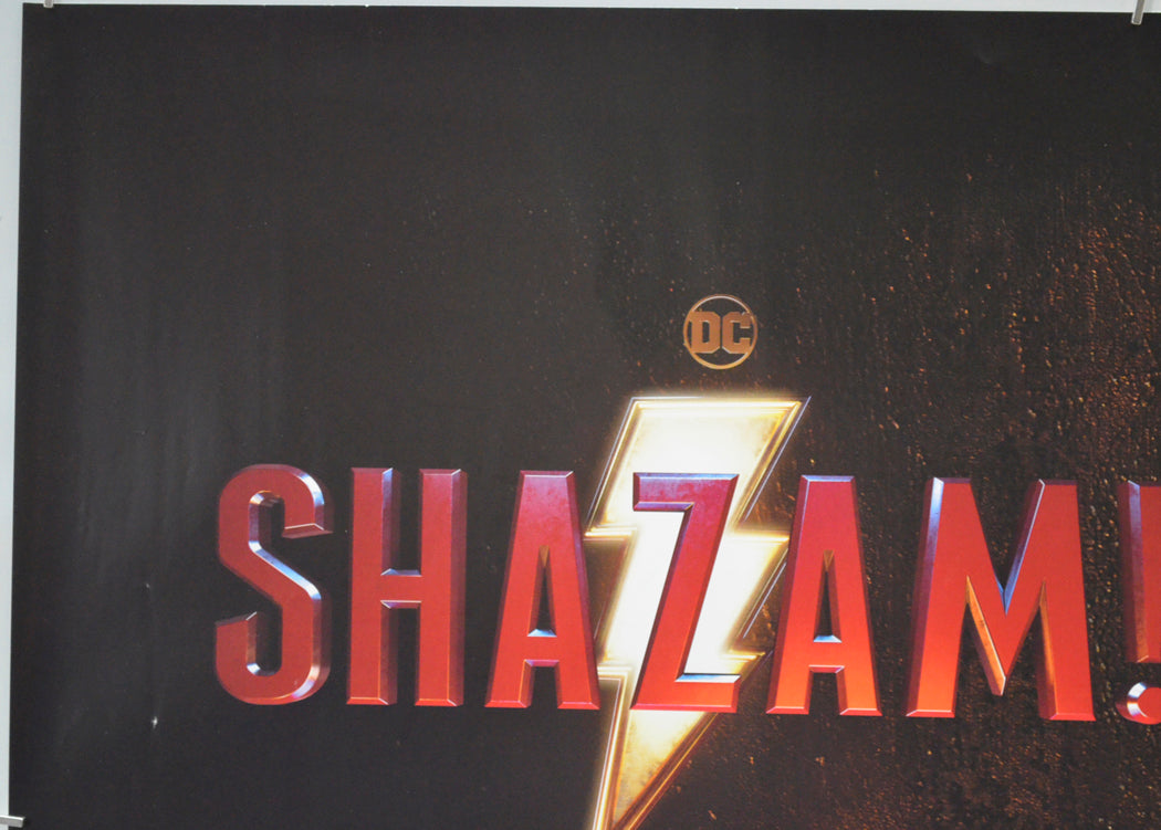 SHAZAM (Top Left) Cinema Quad Movie Poster 