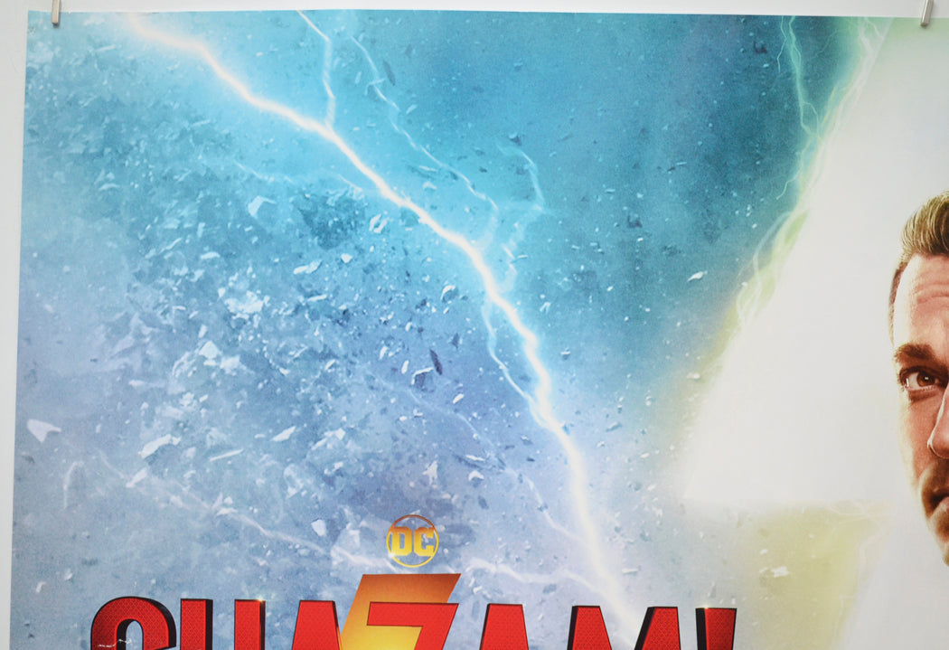 SHAZAM! FURY OF THE GODS (Top Left) Cinema Quad Movie Poster 