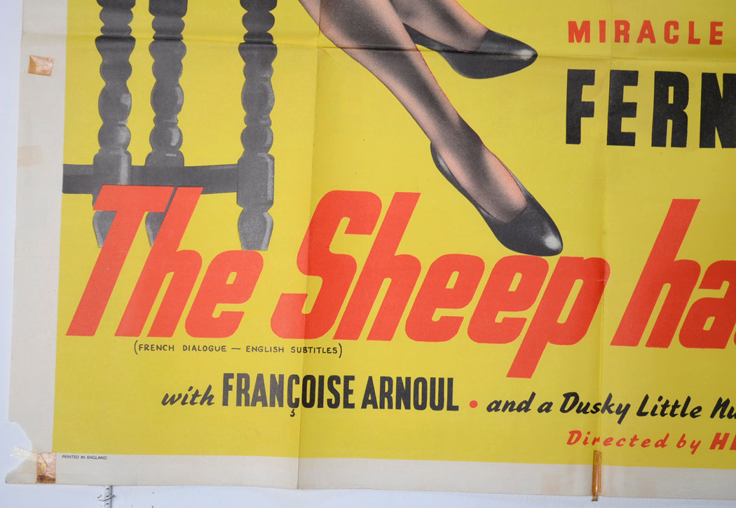 THE SHEEP HAS FIVE LEGS (Bottom Left) Cinema Quad Movie Poster 