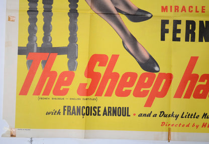 THE SHEEP HAS FIVE LEGS (Bottom Left) Cinema Quad Movie Poster 