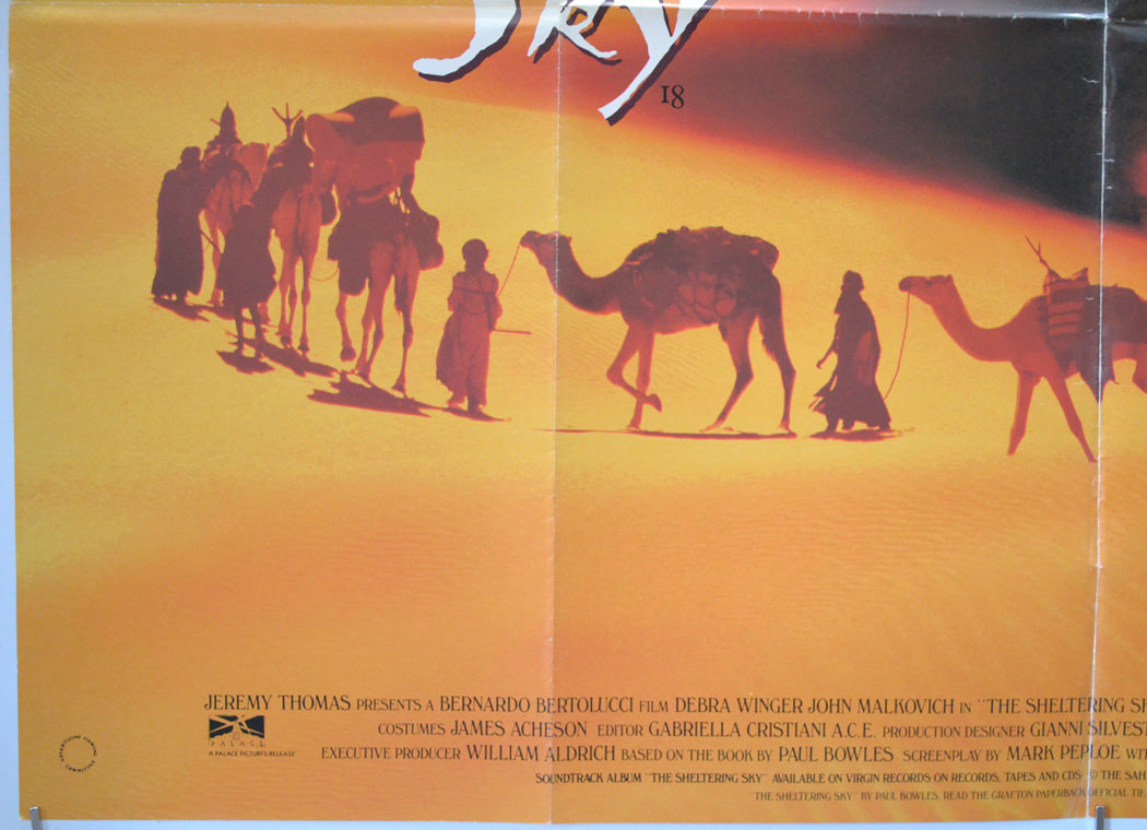 THE SHELTERING SKY (Bottom Left) Cinema Quad Movie Poster 