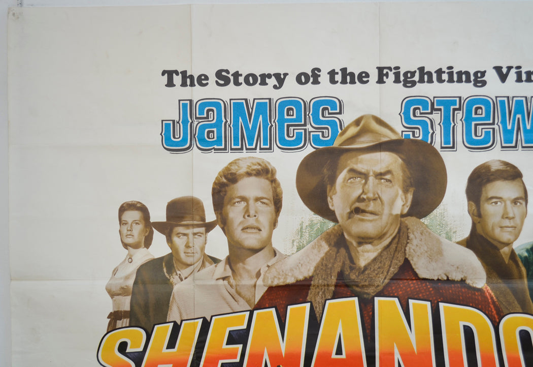 SHENANDOAH (Top Left) Cinema Quad Movie Poster 