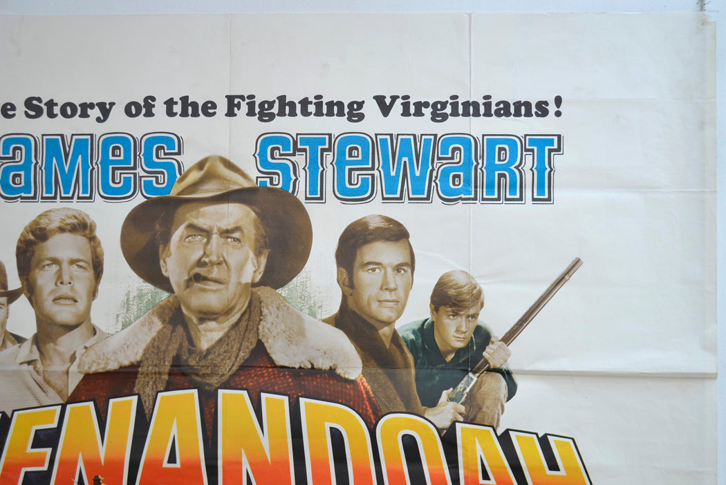 SHENANDOAH (Top Right) Cinema Quad Movie Poster 