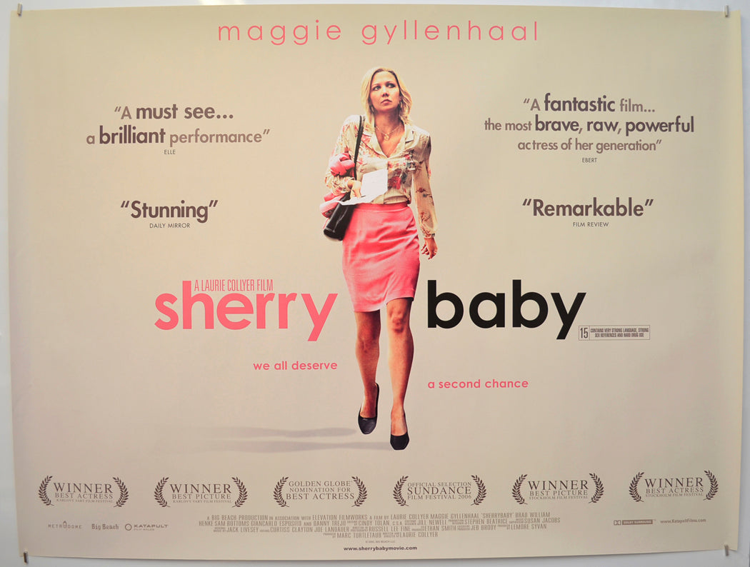 Sherrybaby  (a.k.a. Sherry Baby) Original Quad Poster - Film Poster - Movie Poster  