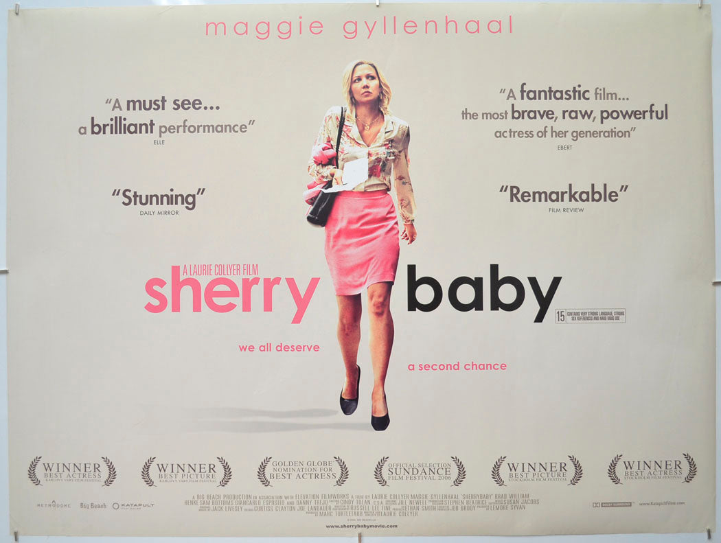 Sherrybaby (a.k.a. Sherry Baby) Original Quad Poster - Film Poster - Movie Poster