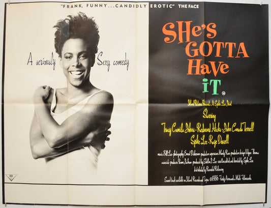 She's Gotta Have It  Original Quad Poster - Film Poster - Movie Poster