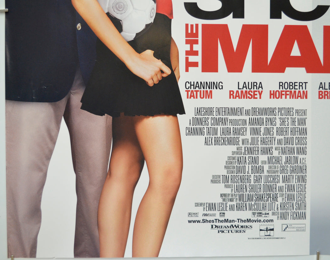 SHE’S THE MAN (Bottom Left) Cinema Quad Movie Poster 