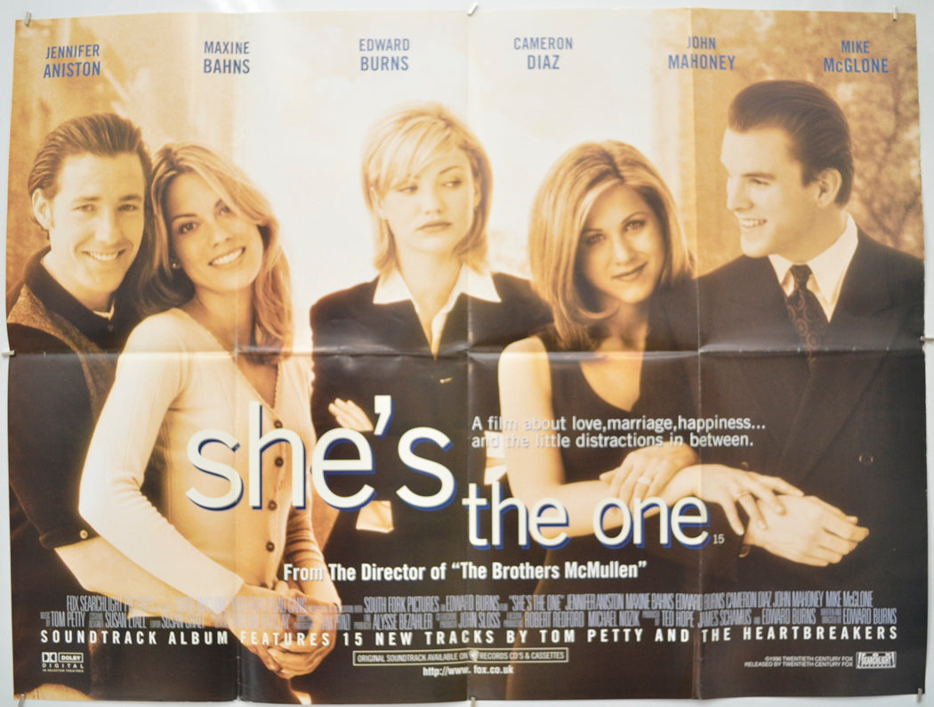 She’s The One Original Quad Poster - Film Poster - Movie Poster  