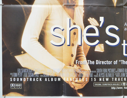 SHE’S THE ONE (Bottom Left) Cinema Quad Movie Poster 