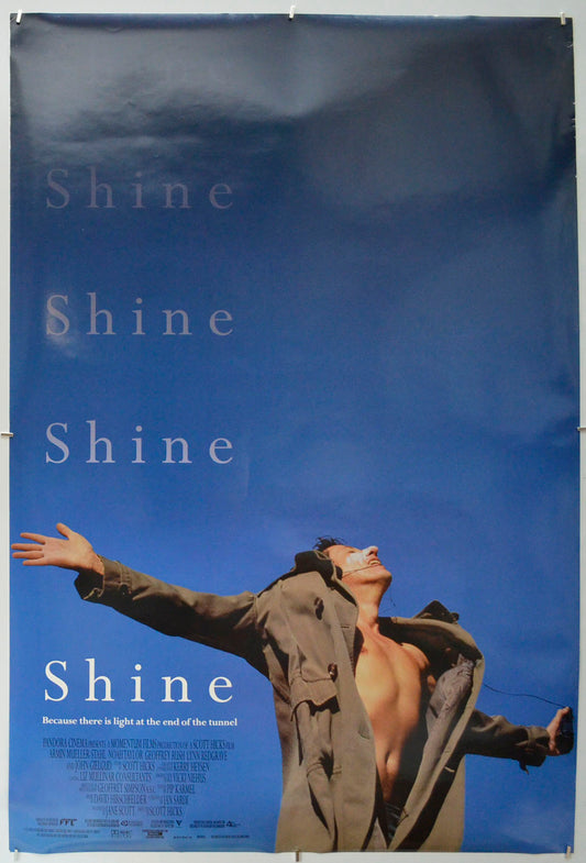 Shine Original One Sheet Poster - Film Poster - Movie Poster