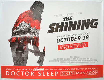 The Shining (2019 re-release Version ) Original Quad Poster - Film Poster - Movie Poster