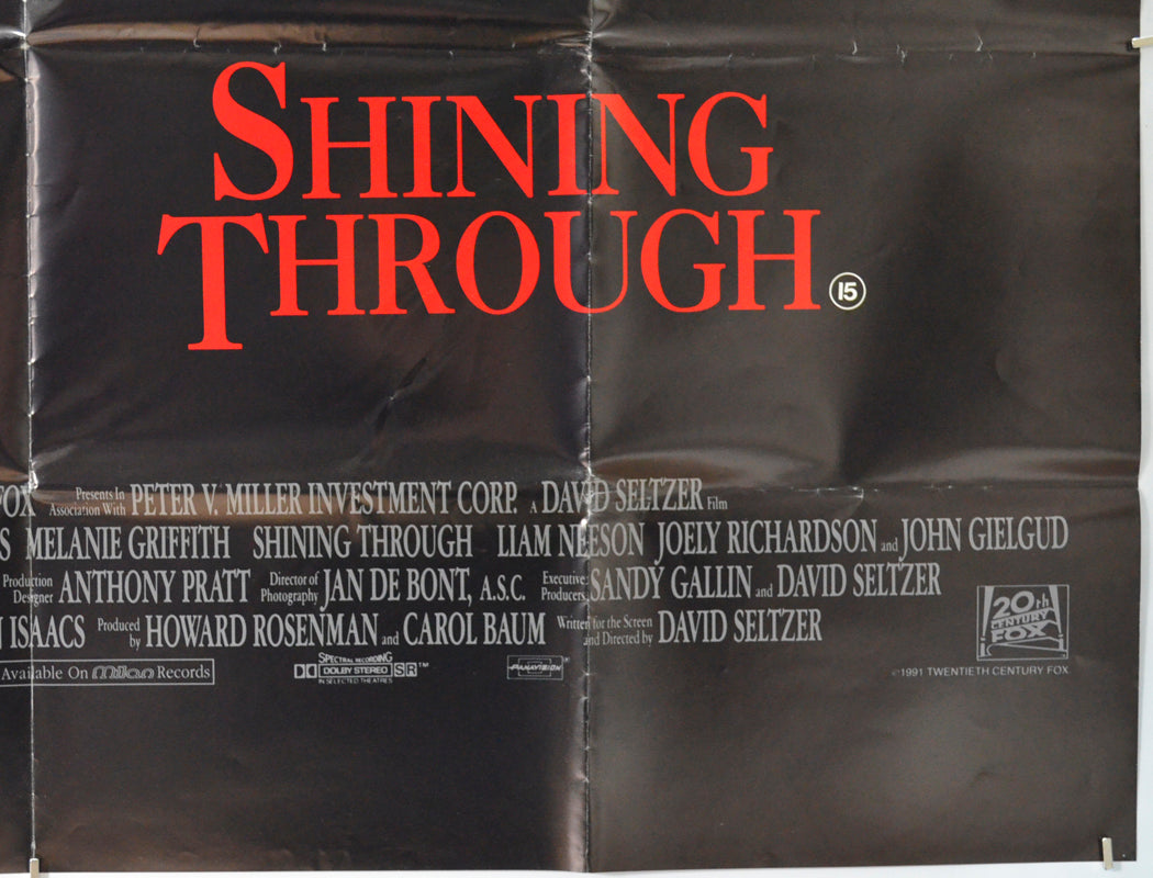 SHINING THROUGH (Bottom Right) Cinema Quad Movie Poster 