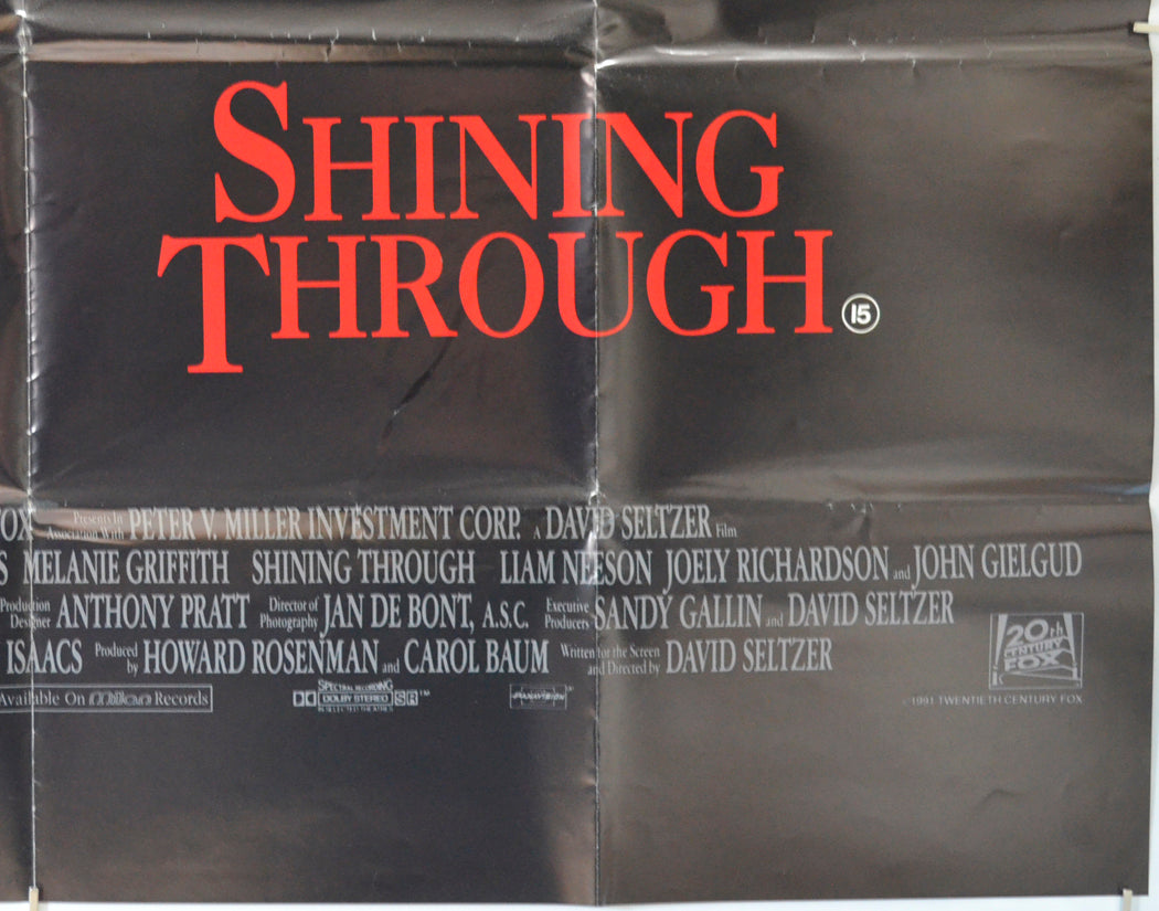 SHINING THROUGH (Bottom Right) Cinema Quad Movie Poster 