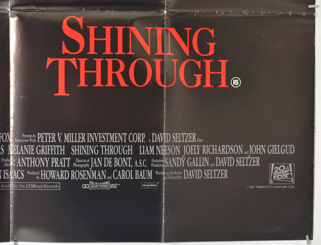 SHINING THROUGH (Bottom Right) Cinema Quad Movie Poster 