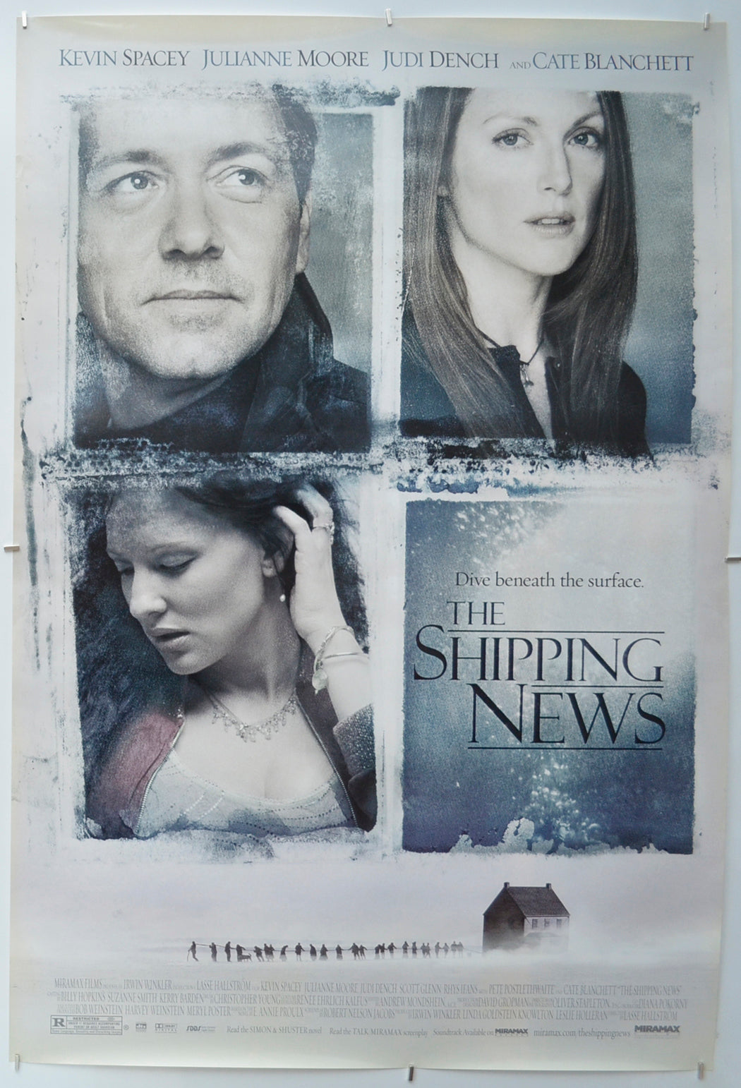 The Shipping News Original One Sheet Poster - Film Poster - Movie Poster