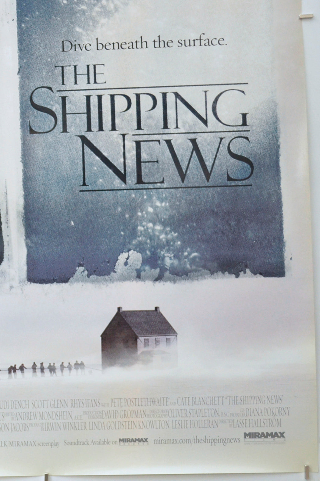 THE SHIPPING NEWS (Bottom Right) Cinema One Sheet Movie Poster 