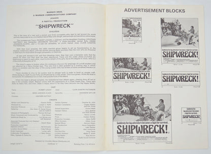 SHIPWRECK Cinema Exhibitors Campaign Pressbook - INSIDE 