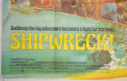 SHIPWRECK! (Bottom Left) Cinema Quad Movie Poster 