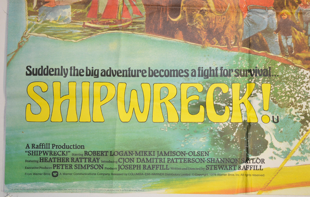 SHIPWRECK! (Bottom Left) Cinema Quad Movie Poster 