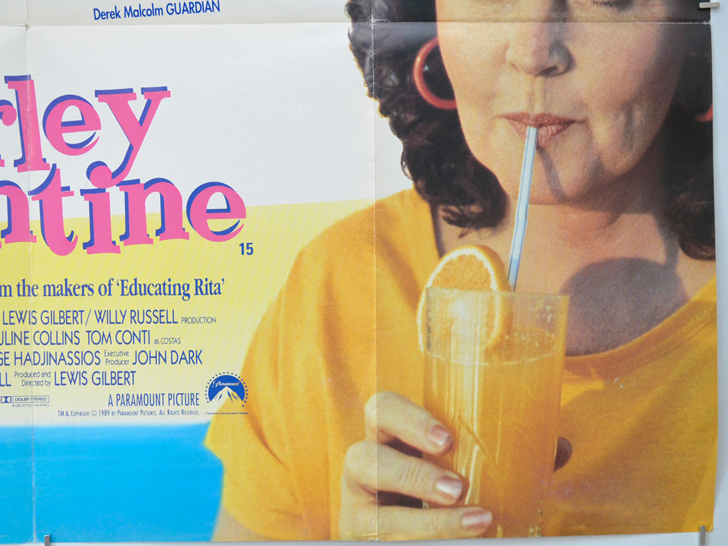 SHIRLEY VALENTINE (Bottom Right) Cinema Quad Movie Poster 