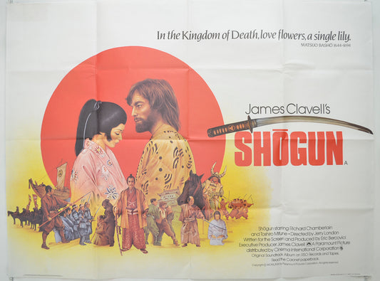 Shogun  Original Quad Poster - Film Poster - Movie Poster