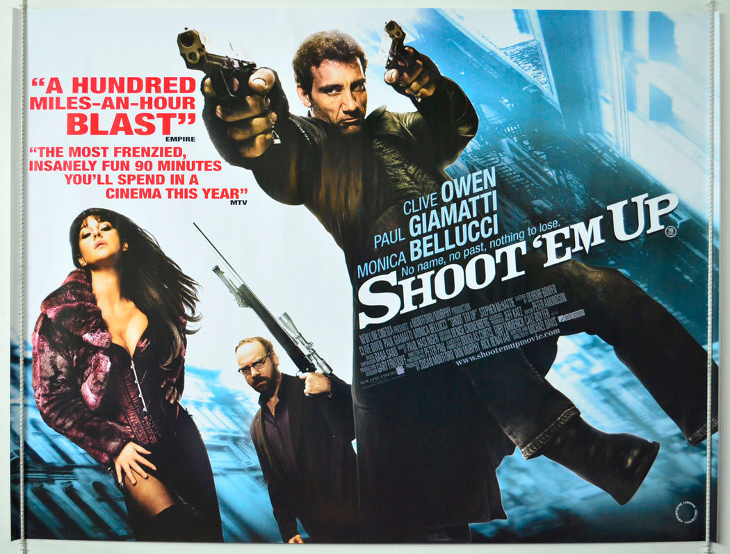 Shoot 'Em Up Original British Quad Poster - Movie Poster