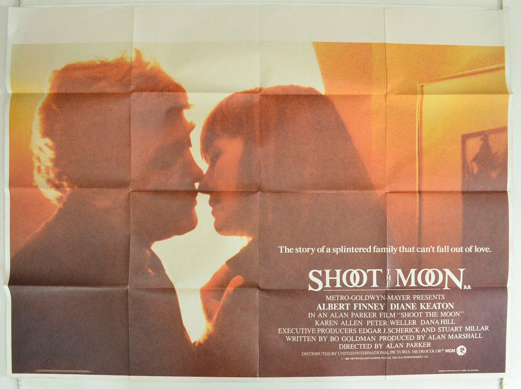 Shoot The Moon Original British Quad Poster - Film Poster - Movie Poster 