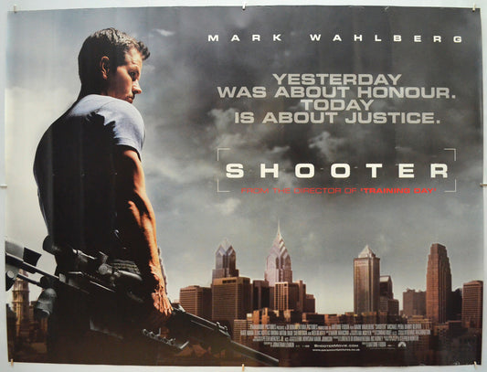 Shooter Original Quad Poster - Film Poster - Movie Poster