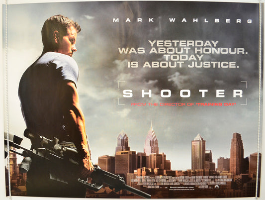 Shooter Original Quad Poster - Film Poster - Movie Poster  