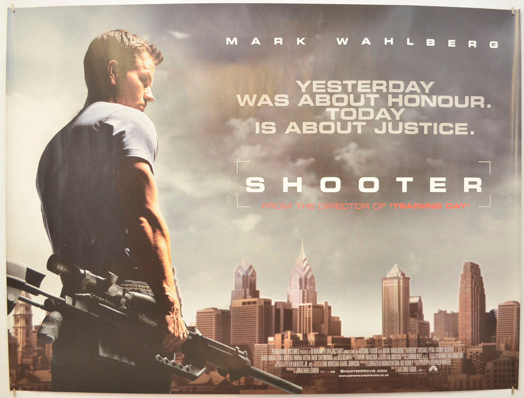 Shooter Original Quad Poster - Film Poster - Movie Poster