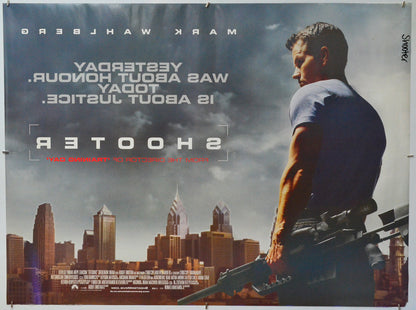 Shooter (Back) Cinema Quad Movie Poster 